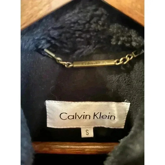 Calvin Klein Women’s Down Filled Black Puffer Jacket Size S - Picture 4 of 9